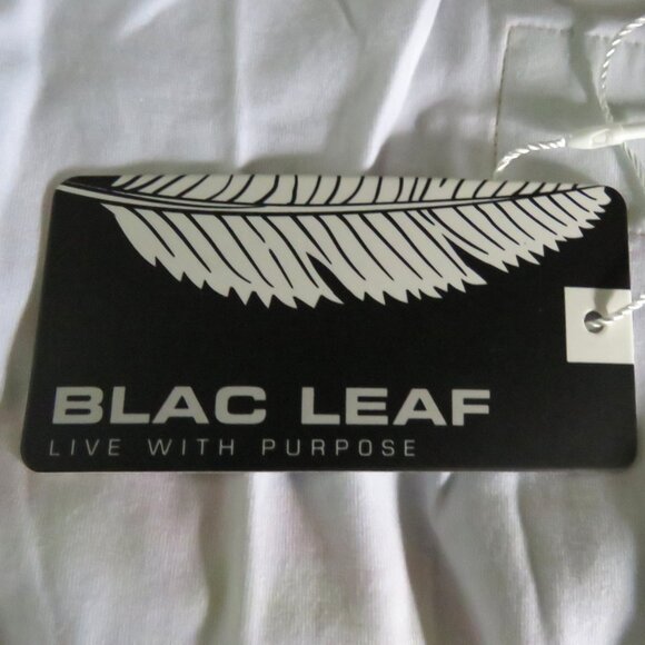 NWT Blac Leaf Men's Short Sleeve Pullover Graffiti Graphic Tee Size S (C1977) - Picture 7 of 9